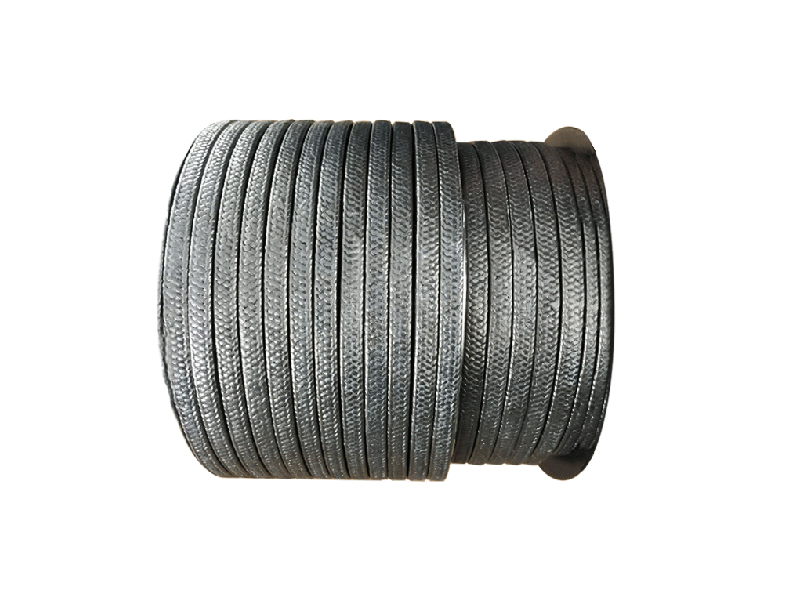 บรรจุภัณฑ์คาร์บอนชุบกราไฟท์ PTFE เพื่อการปิดผนึกประสิทธิภาพสูง