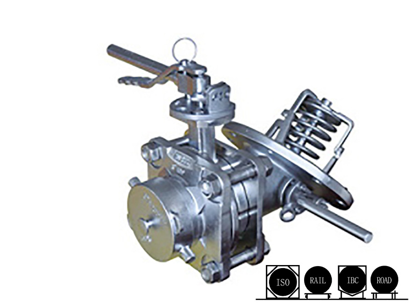 วาล์วระบายน้ำด้านล่าง DN80 45°